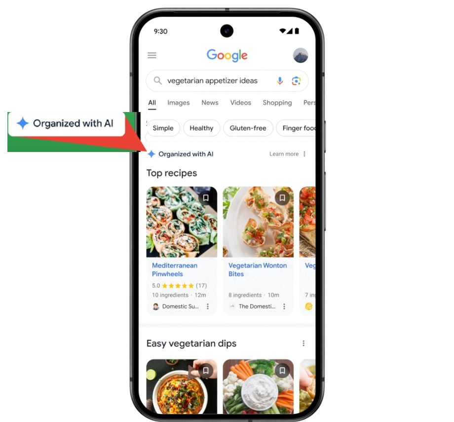 Google Unveils AI-Organized Search Results and AI Overview Links to Enhance User Experience