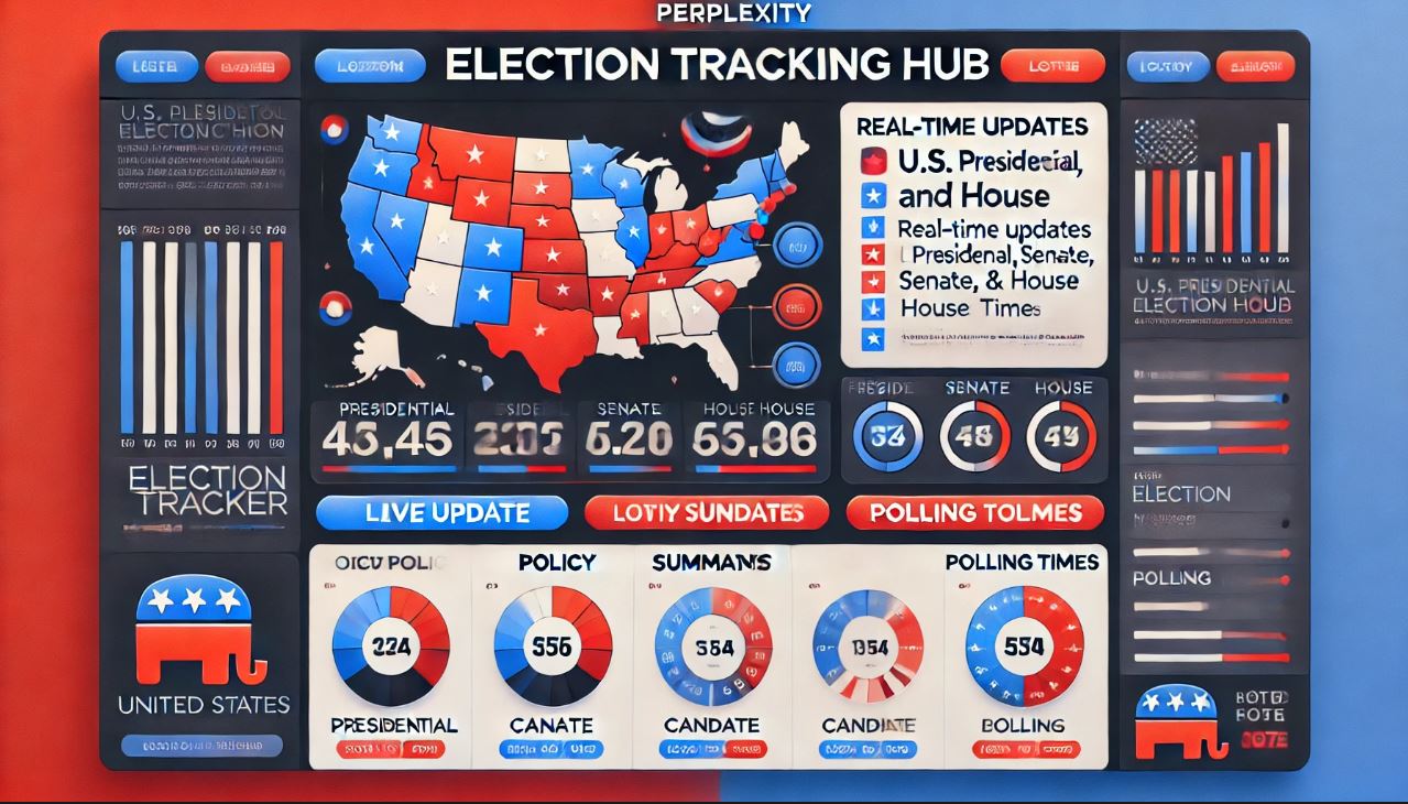 Perplexity Launches U.S. Election Information Hub with Data from Trusted Sources